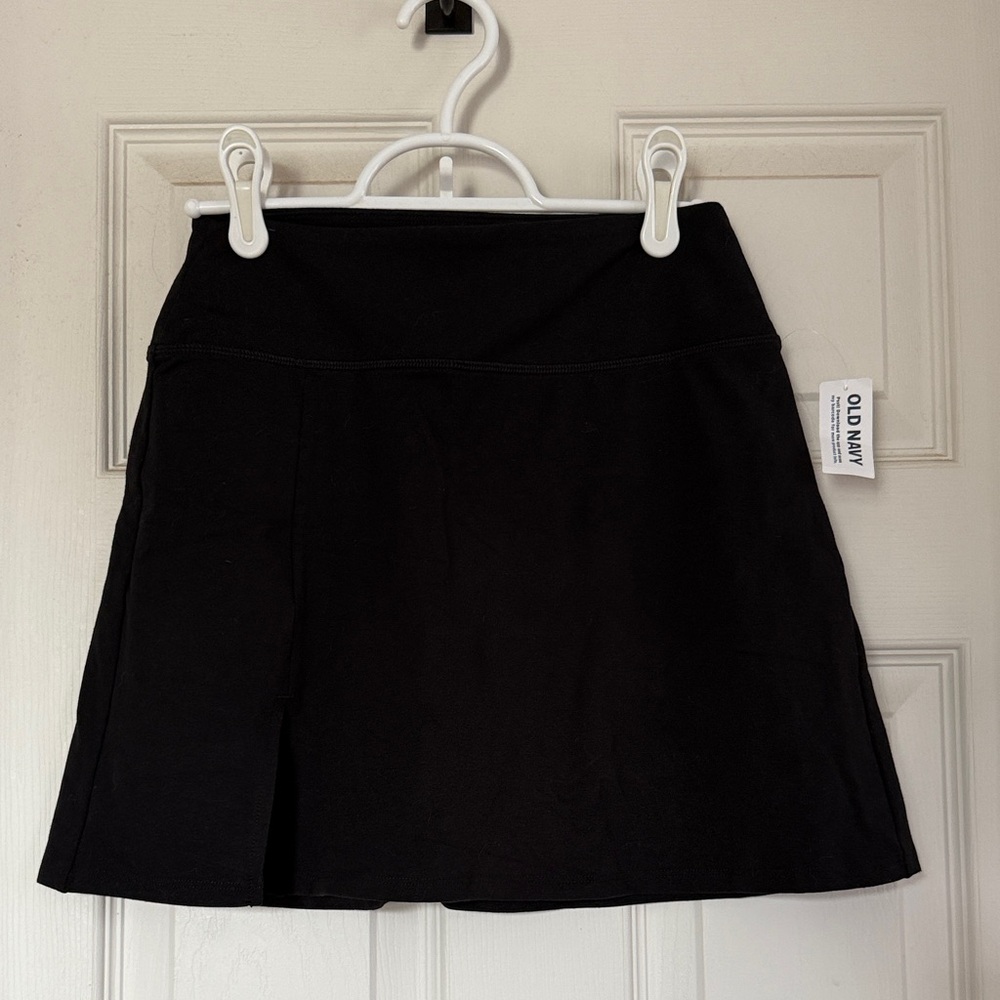 Old Navy Black A-Line Skort